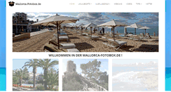 Desktop Screenshot of mallorca-fotobox.de